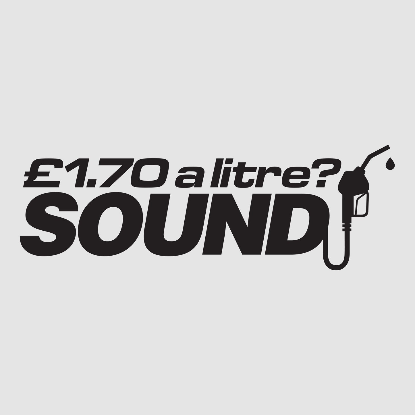 £1.70 a Litre? Sound