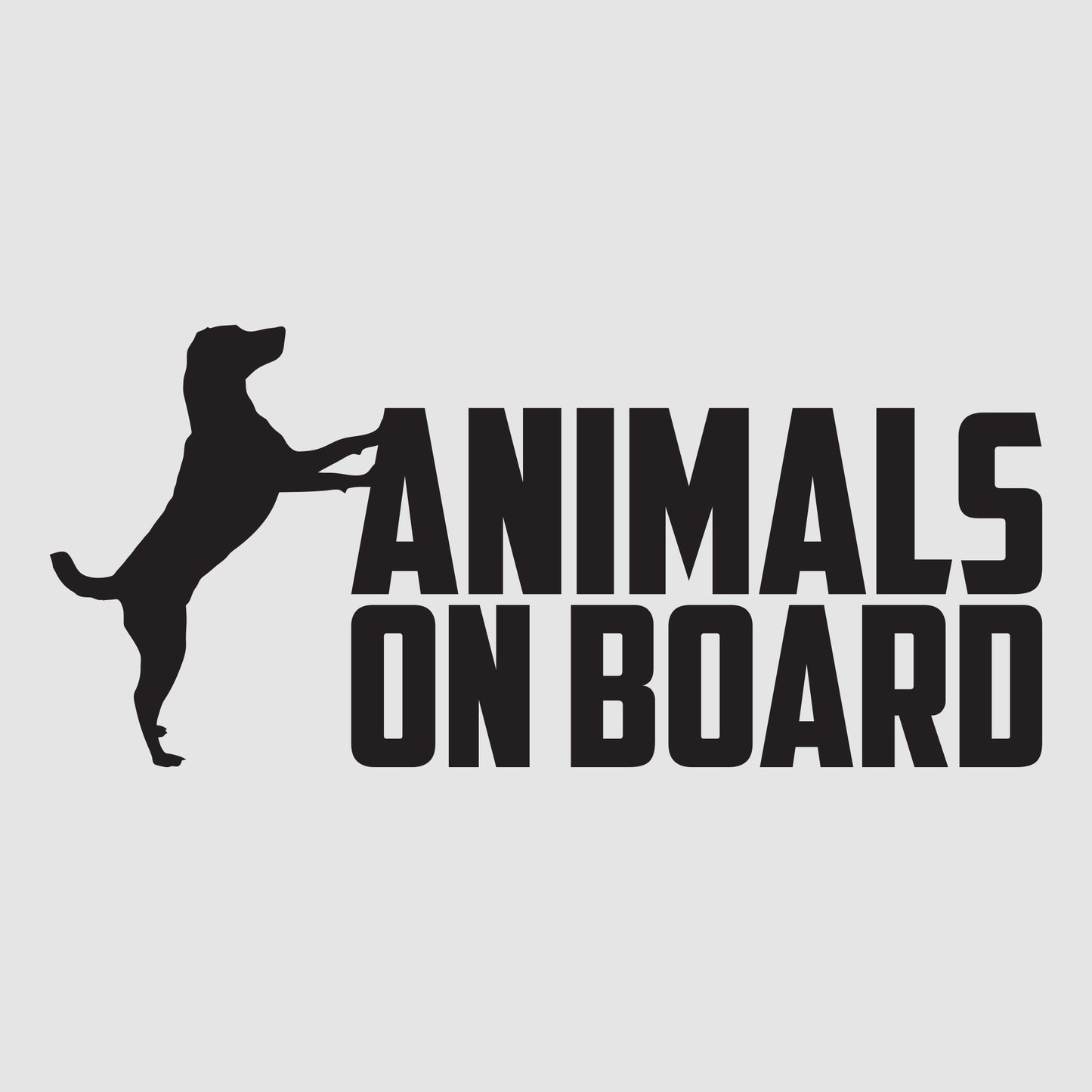Animals On Board - Dog