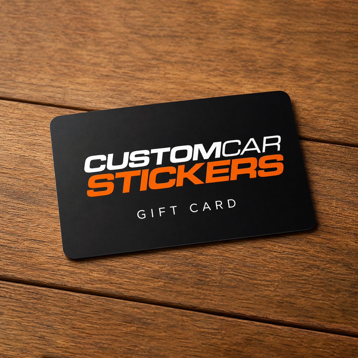 Custom Car Stickers Gift Card
