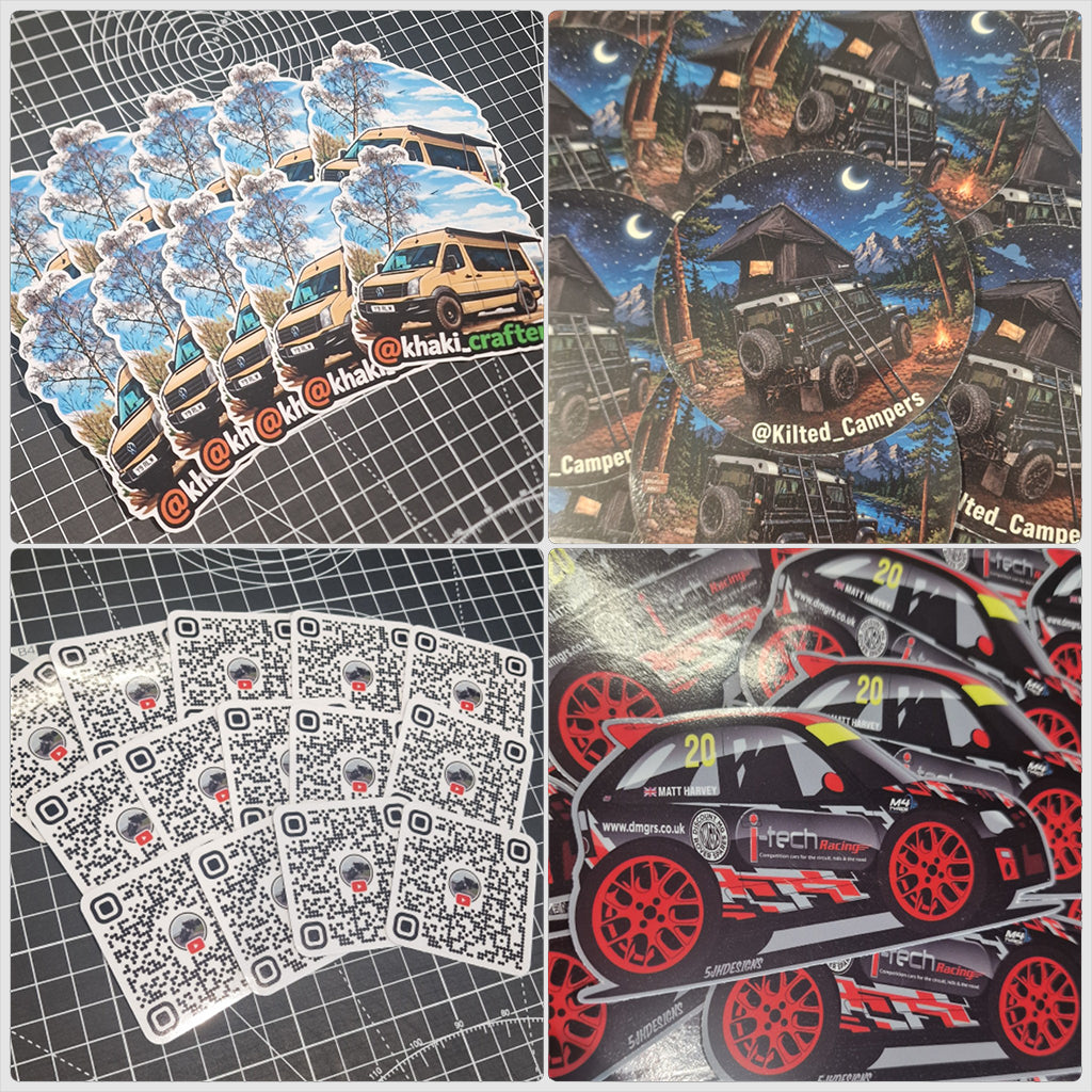 Custom Printed Stickers