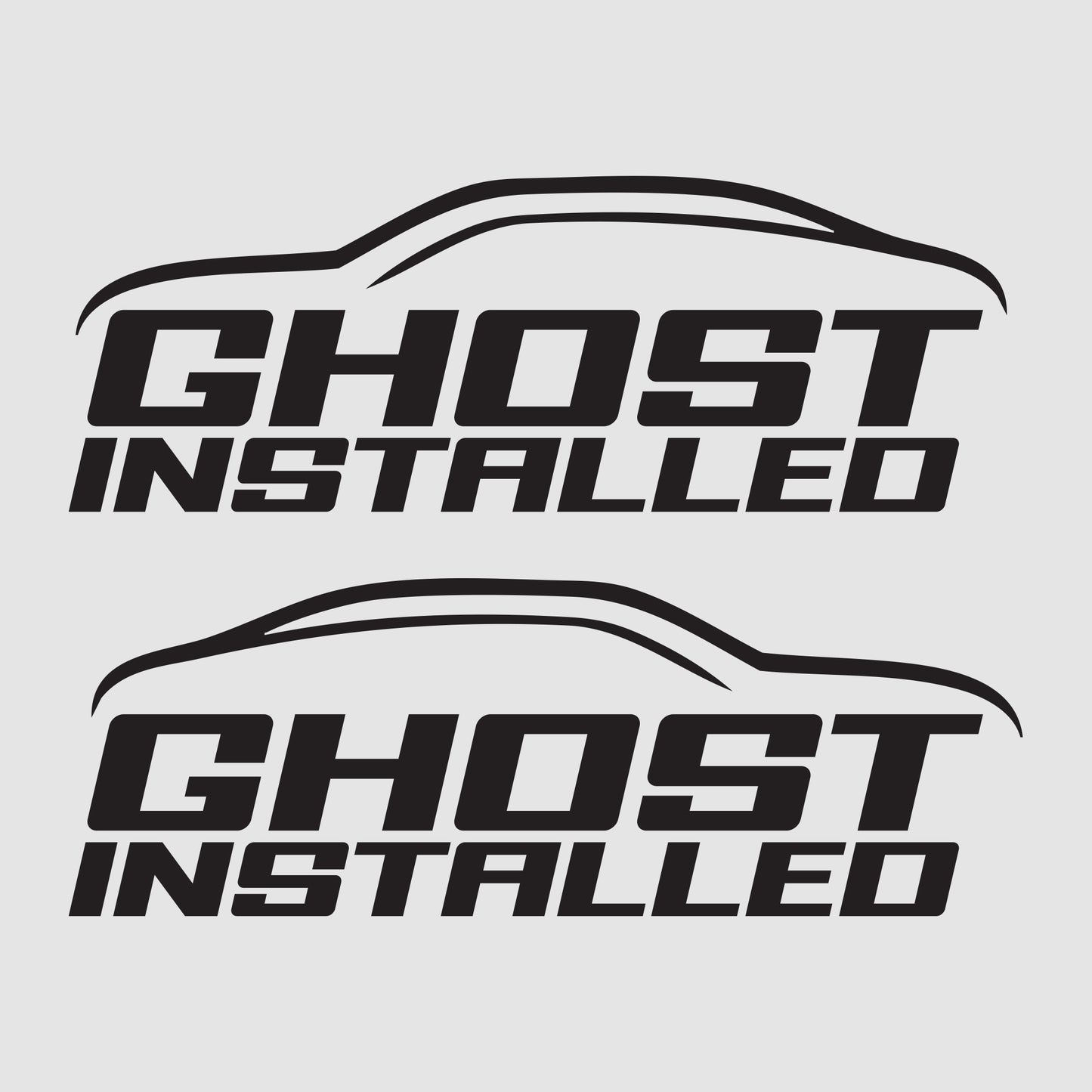 Ghost Installed (x2)