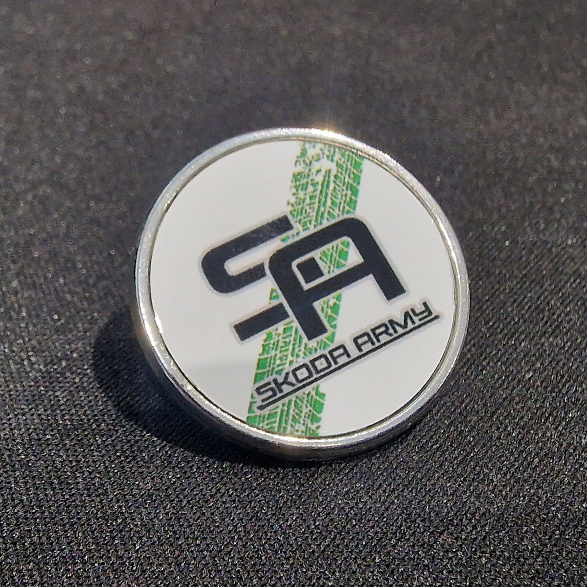 Skoda Army Pin Badge