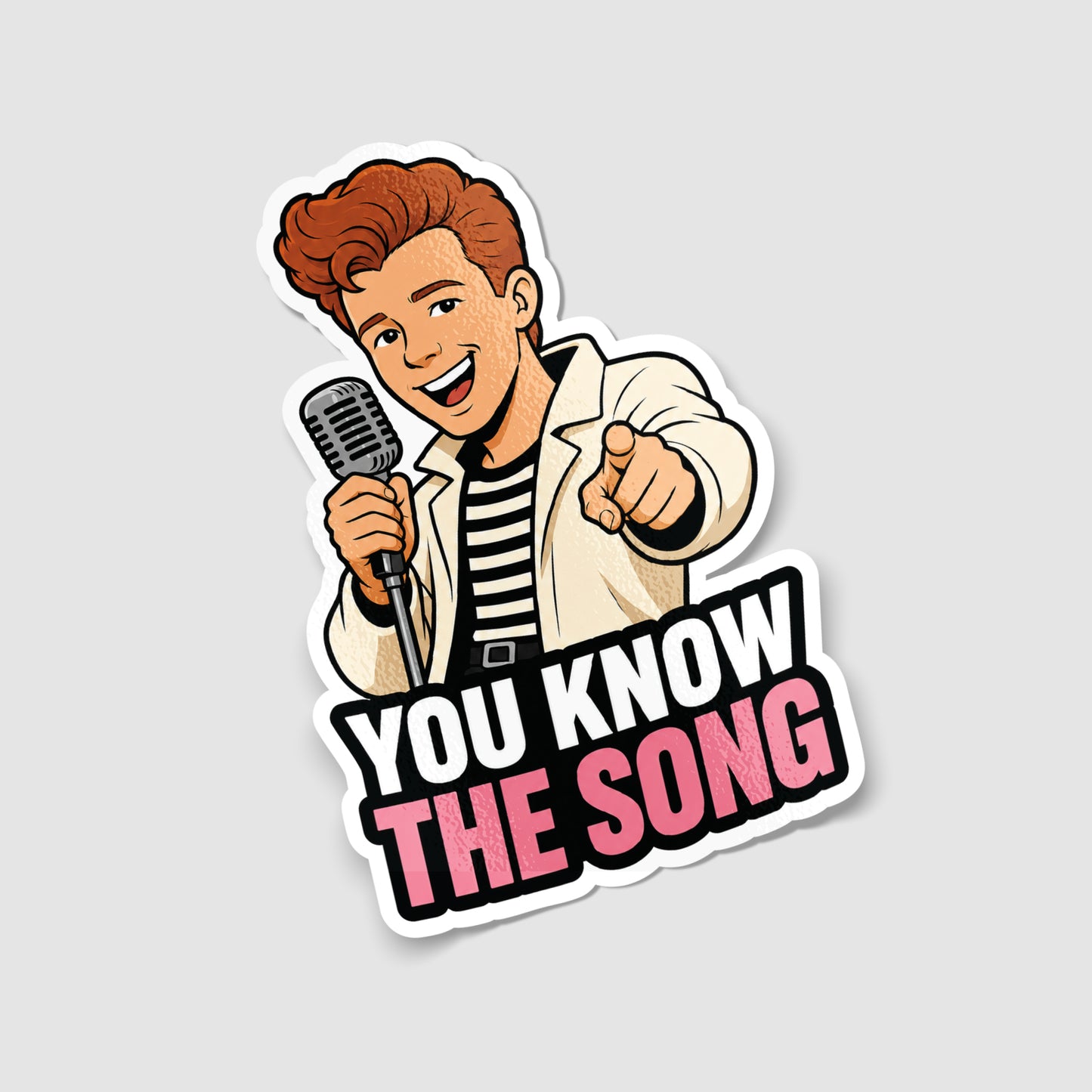 Rick Roll - You Know The Song Sticker