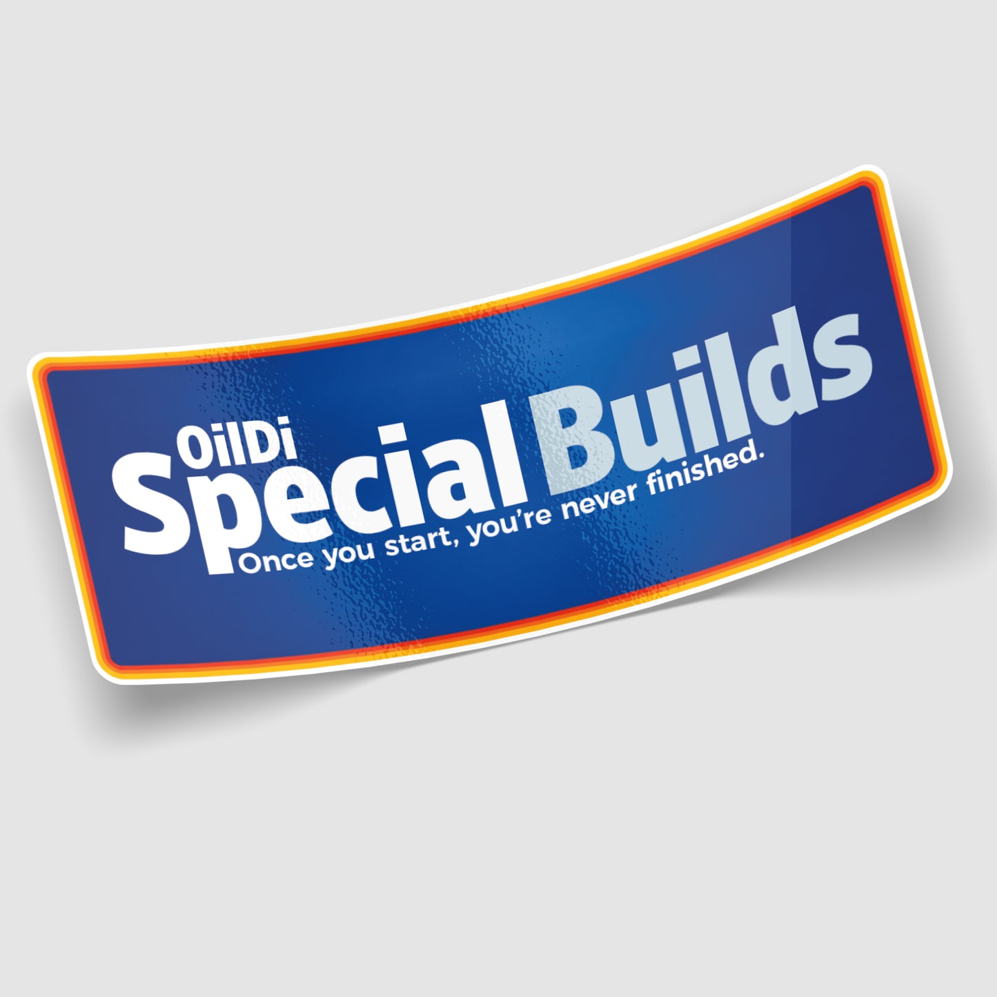 Special Builds Funny Modified Car Sticker