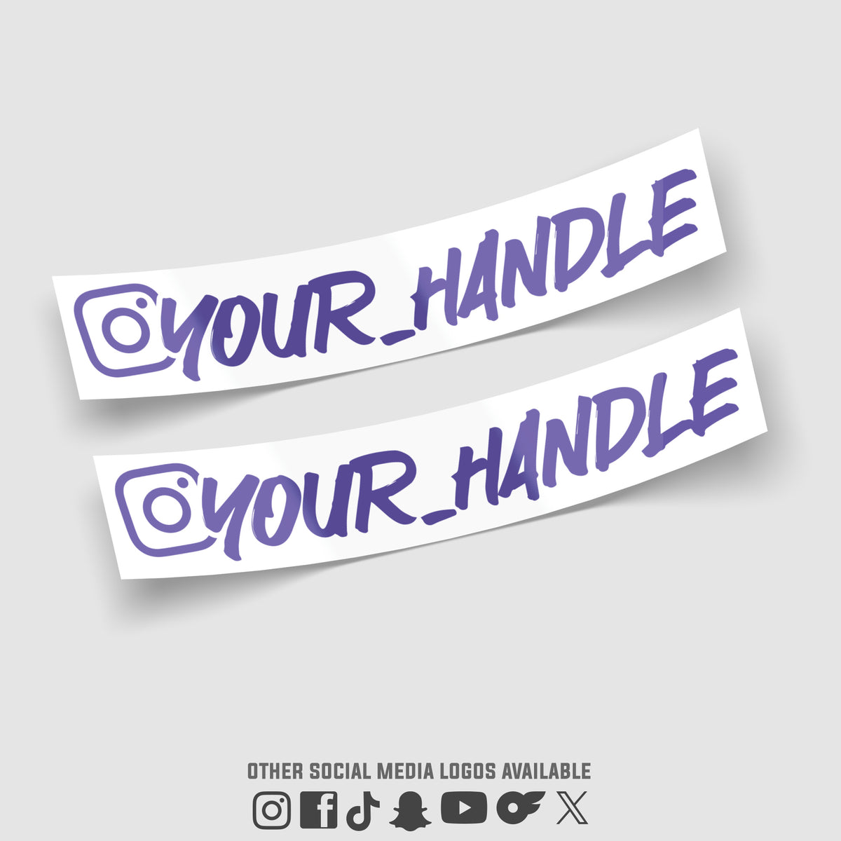 Social Media Car Stickers – Afterhours