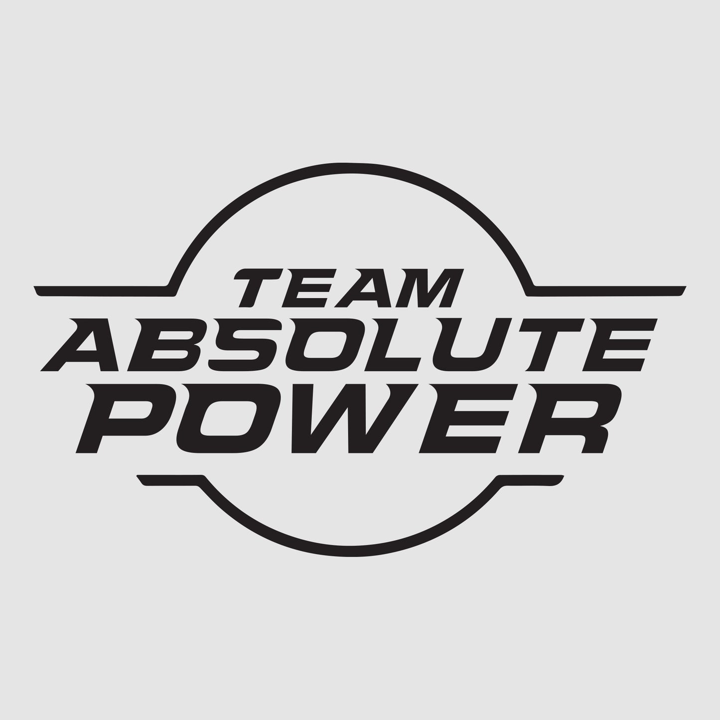 Team Absolute Power Logo Decal