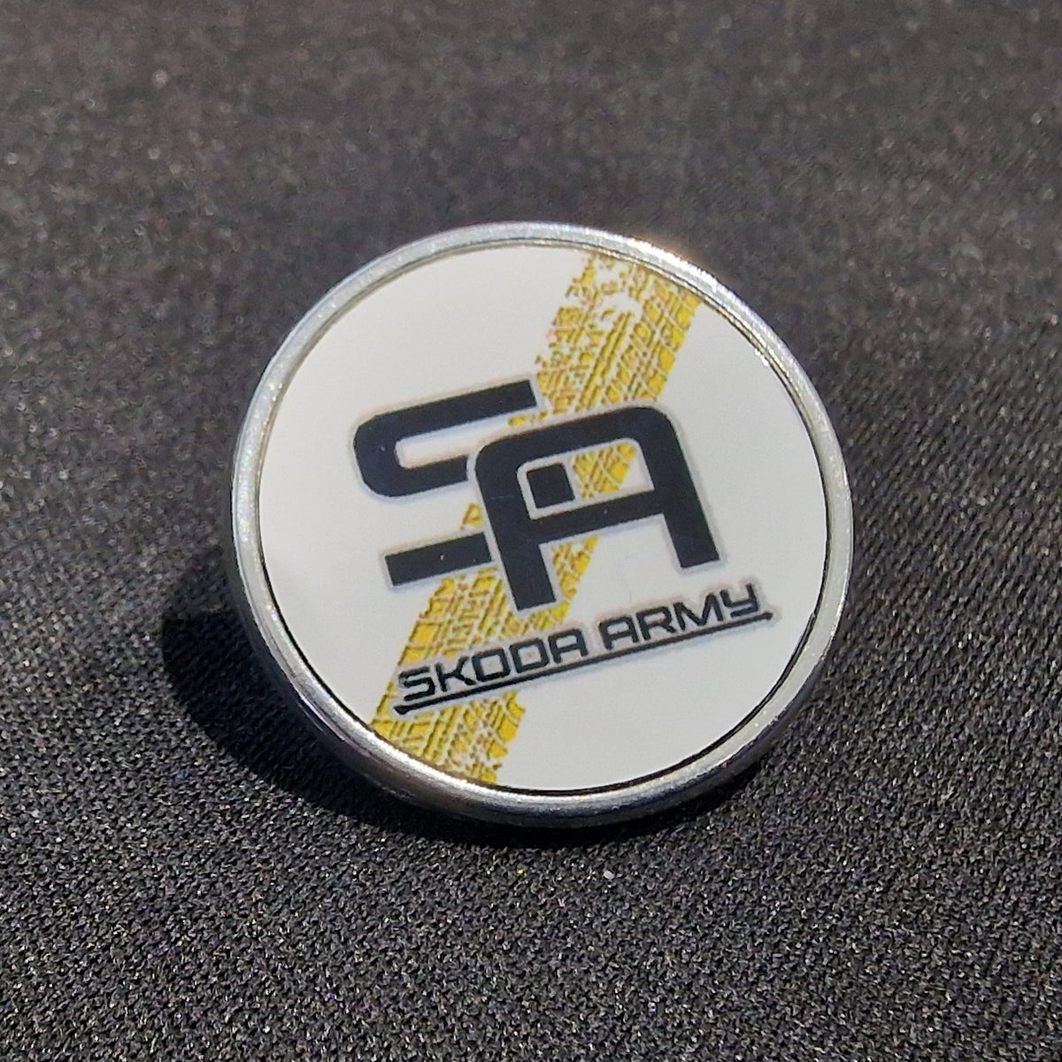 Skoda Army Pin Badge