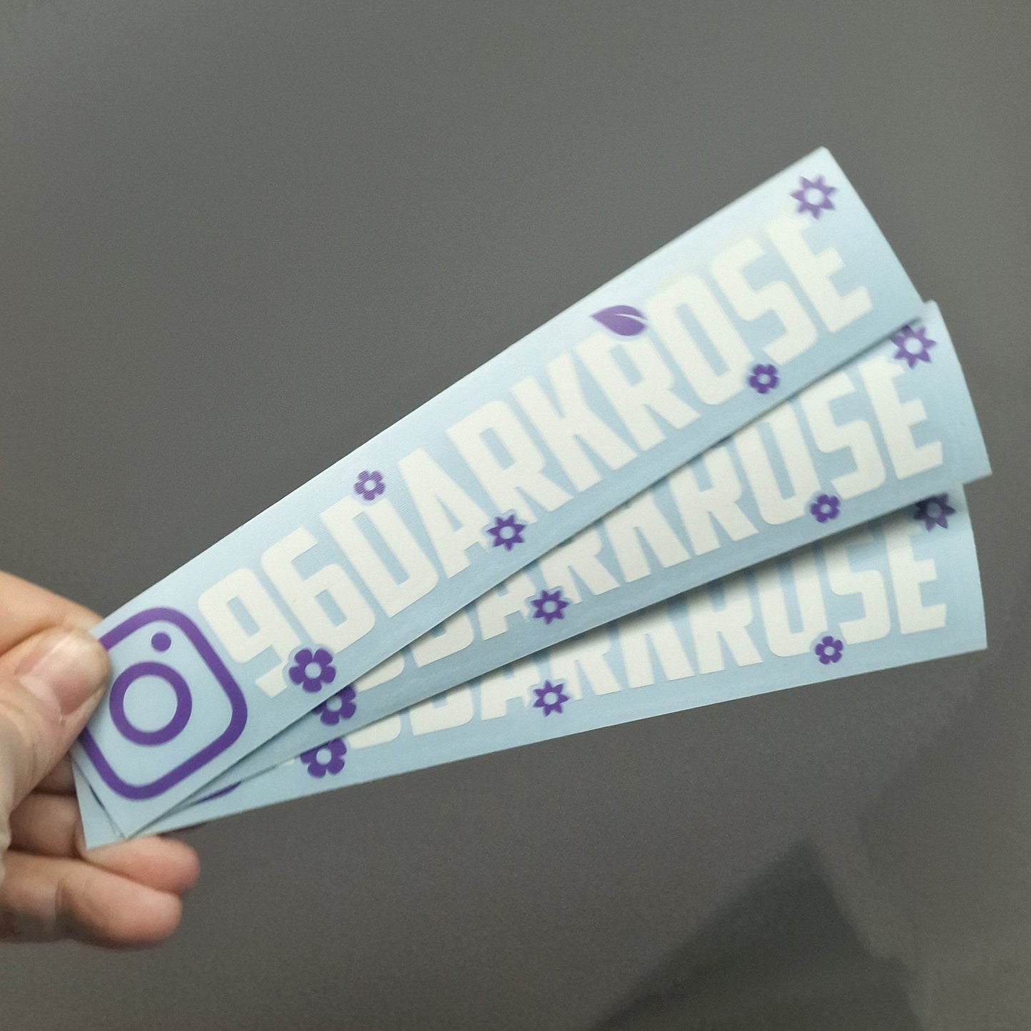Instagram Car Stickers – Flowers