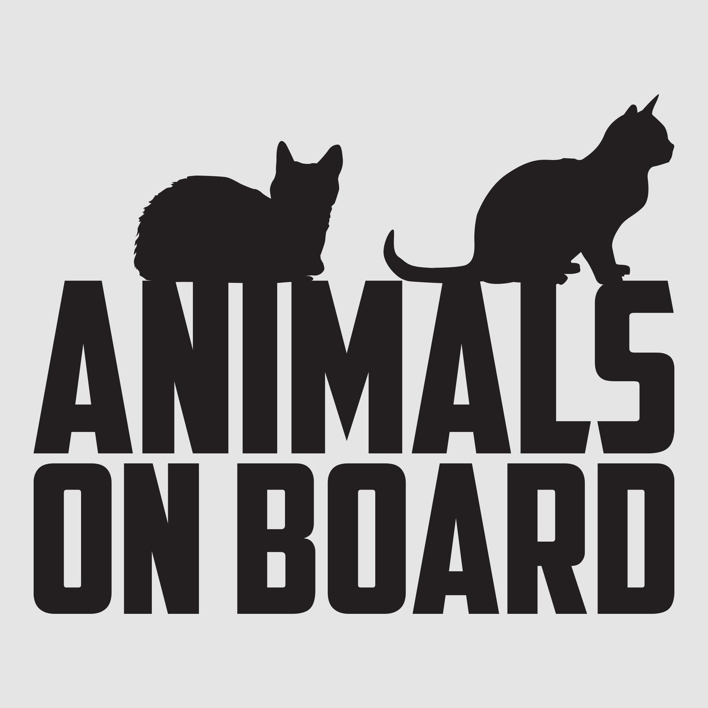 Animals On Board - Cat