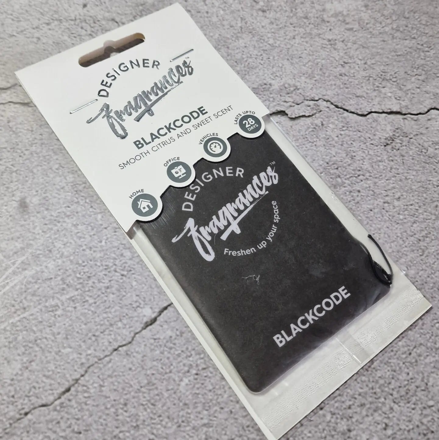 Designer Fragrances – Blackcode Air Freshener