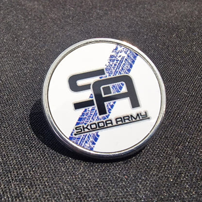 Skoda Army Pin Badge