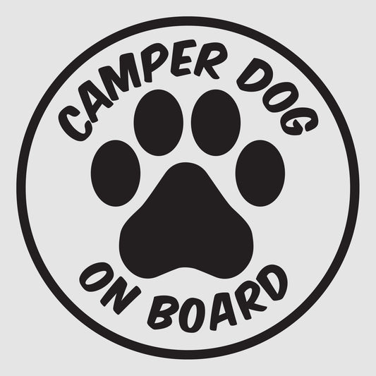 Camper Dog On Board