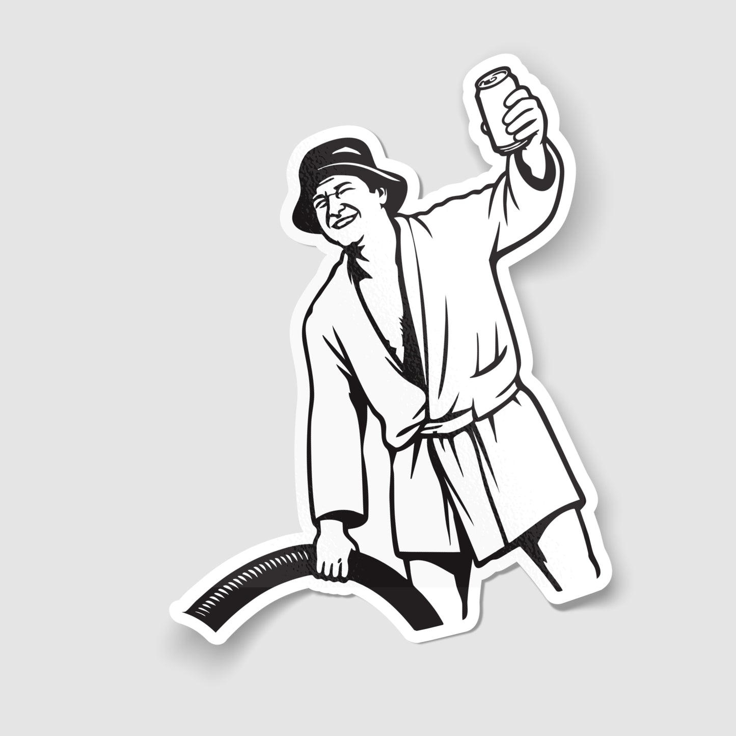 Christmas Vacation Cousin Eddie Funny Sticker - PG