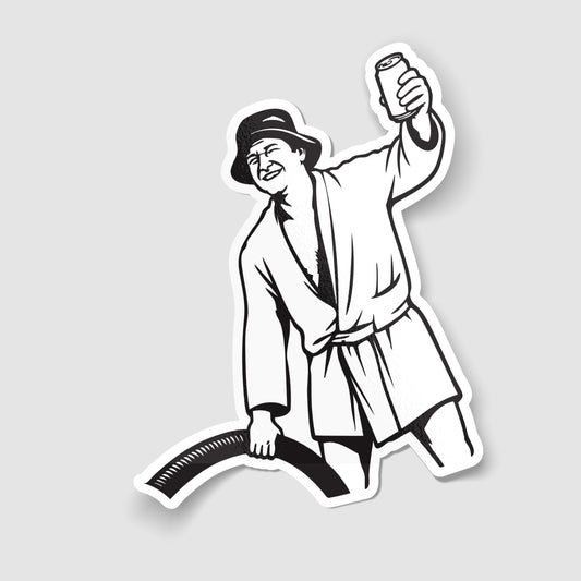 Christmas Vacation Cousin Eddie Funny Sticker - PG