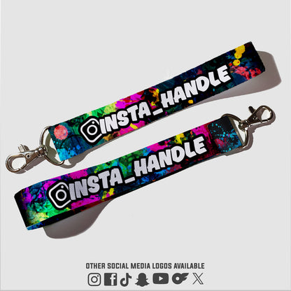 Custom Keytag - Colour Splat