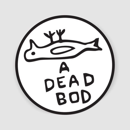 Dead Bod Hull Art Sticker