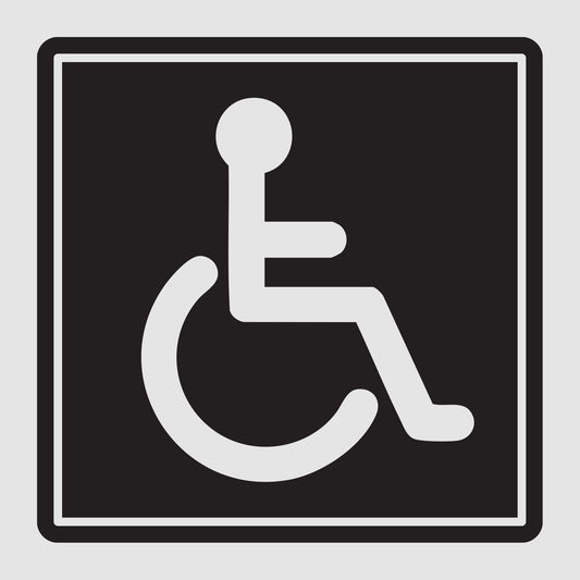 Disabled Badge Vinyl Sticker
