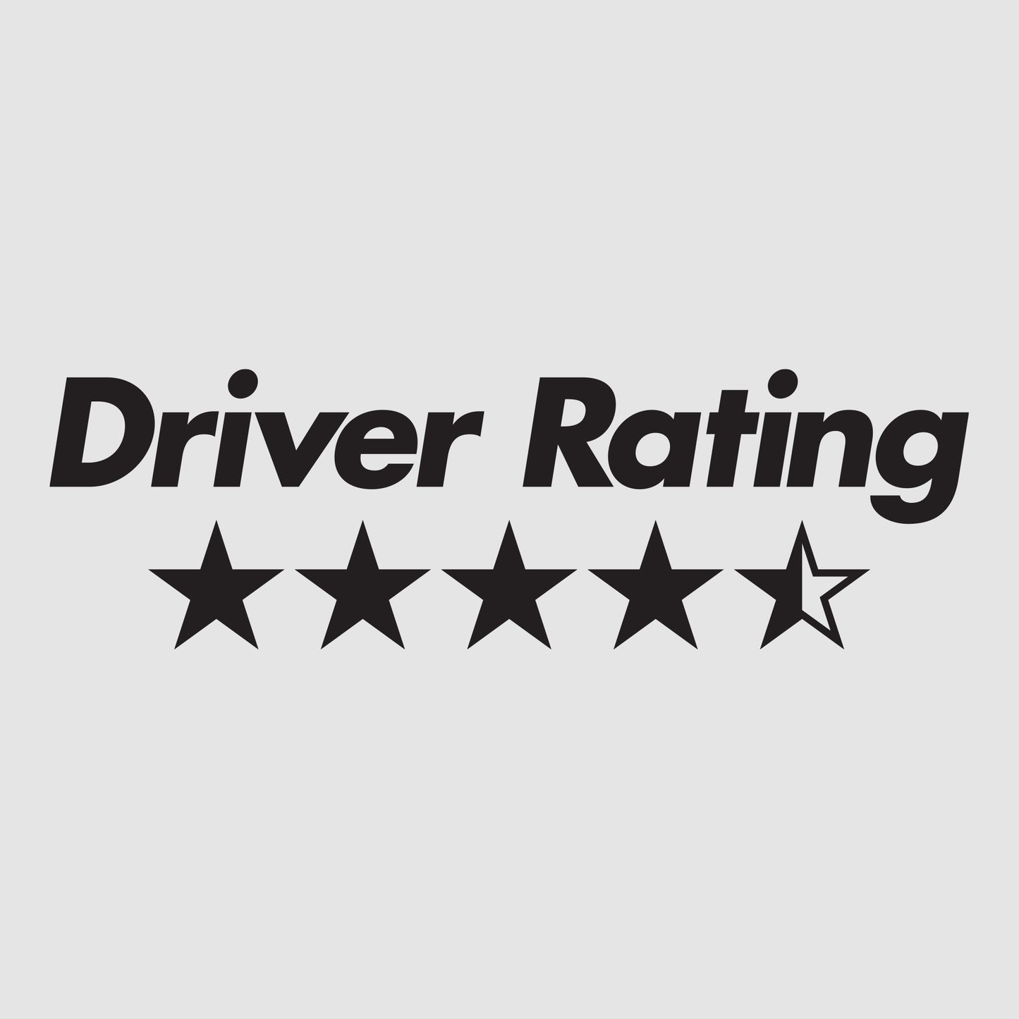 Driver Rating