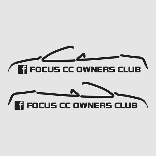 Focus CC Owners Club | TWIN PACK