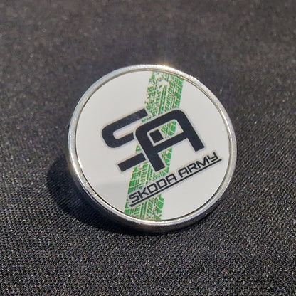 Skoda Army Pin Badge