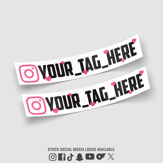 Social Media Stickers – Hearts