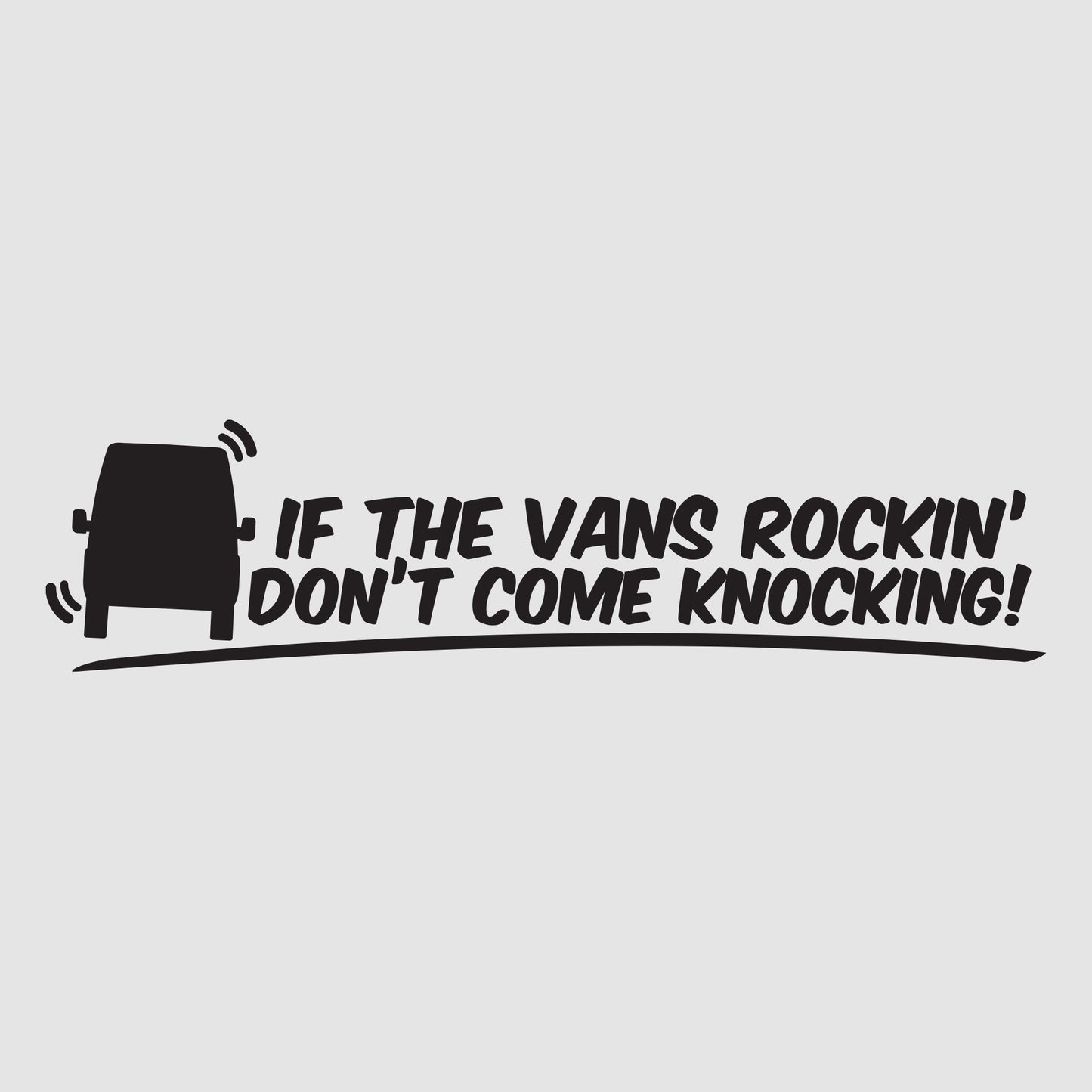 If The Vans Rocking - High Top