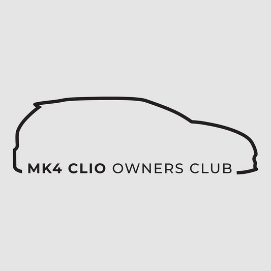 Mk4 Clio Owners Club Outline