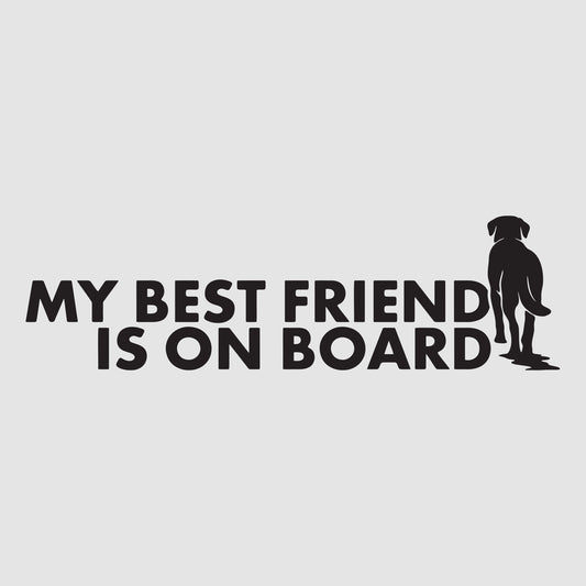 My Best Friend Is On Board