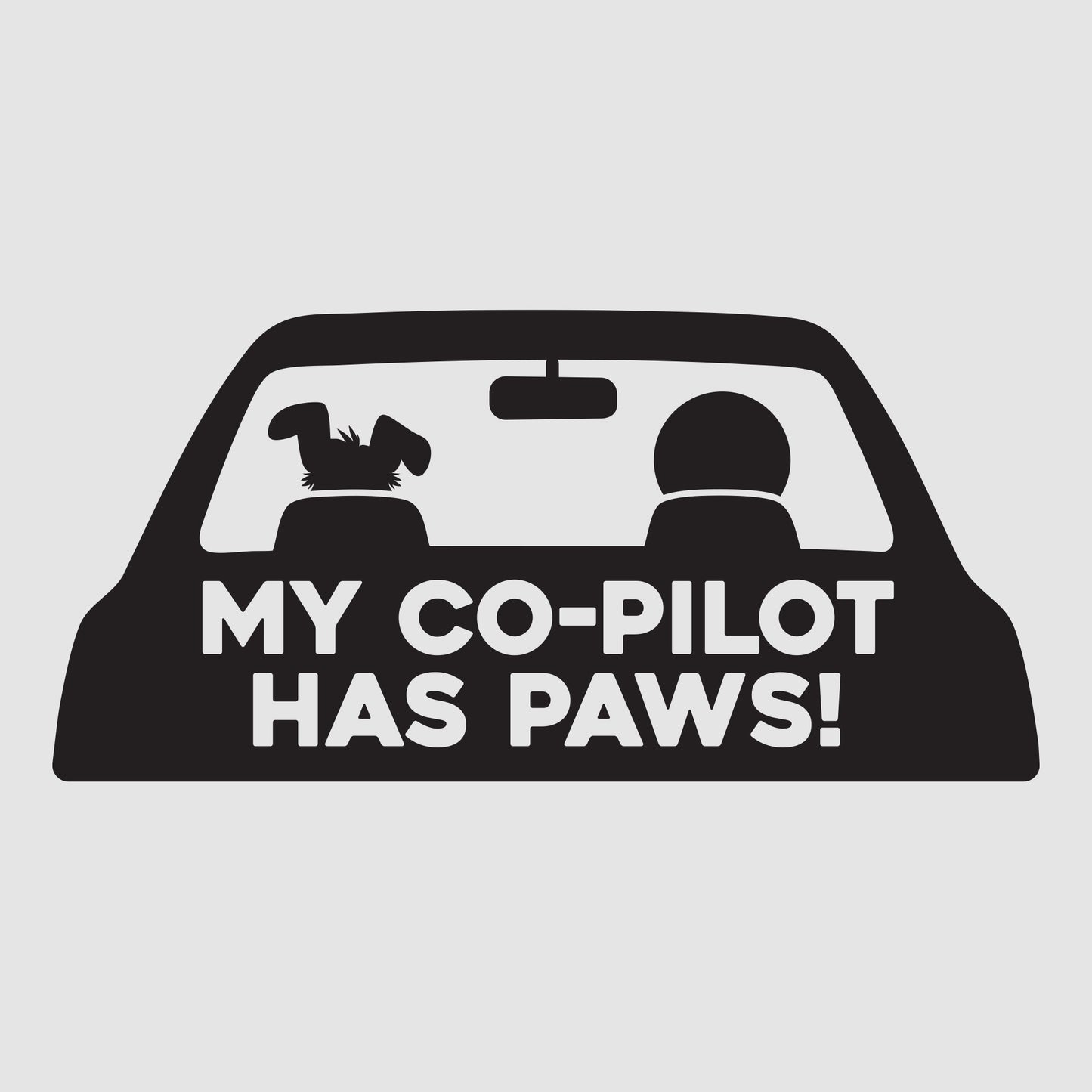 My Co-Pilot Has Paws