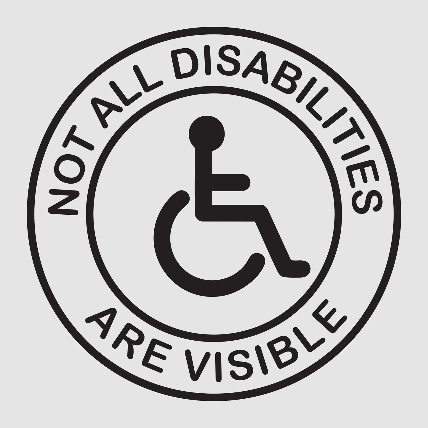 Not All Disabilities Are Visible