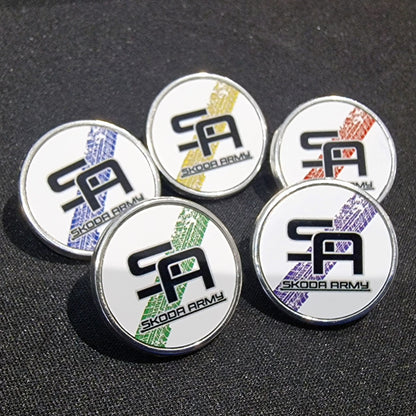 Skoda Army Pin Badge