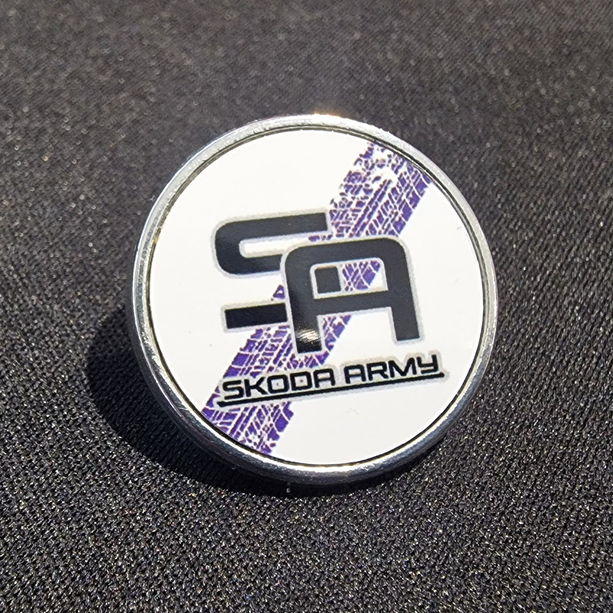 Skoda Army Pin Badge