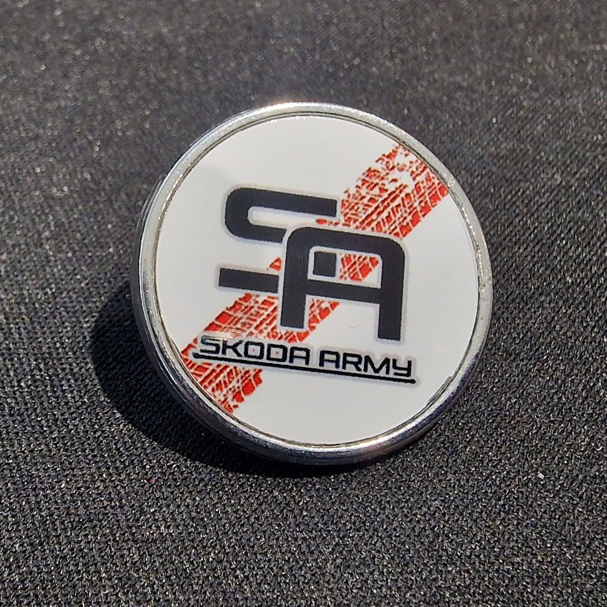 Skoda Army Pin Badge
