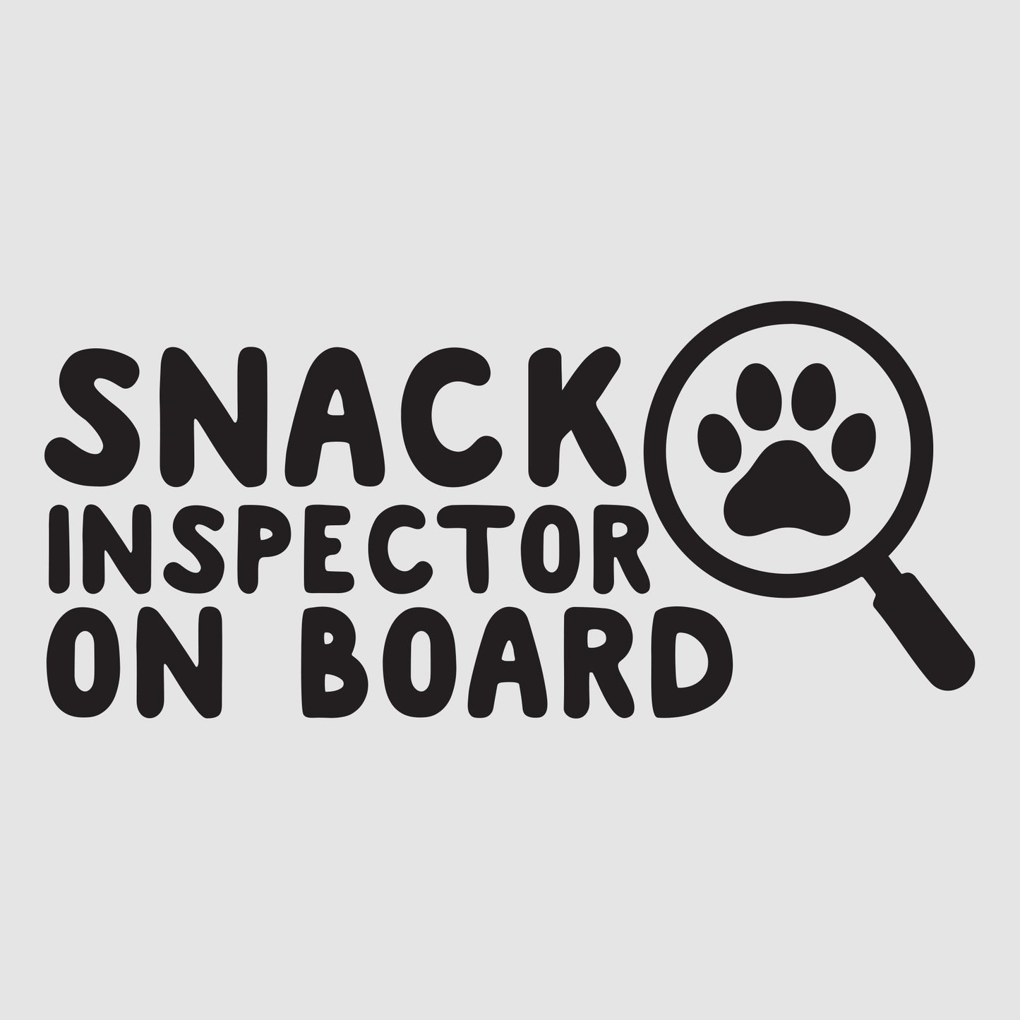 Snack Inspector On Board