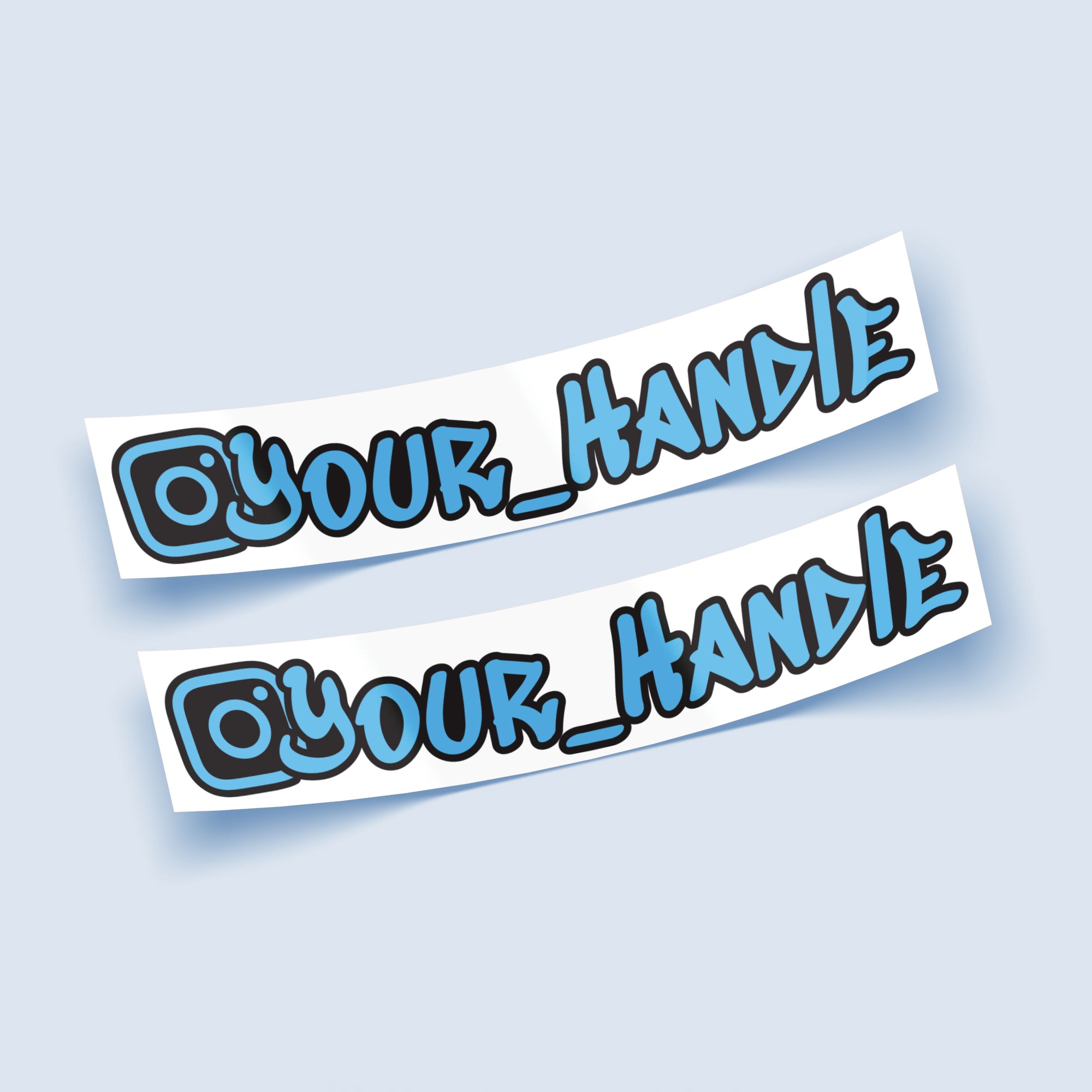 Instagram Car Stickers – Street Tag | Custom Car Stickers
