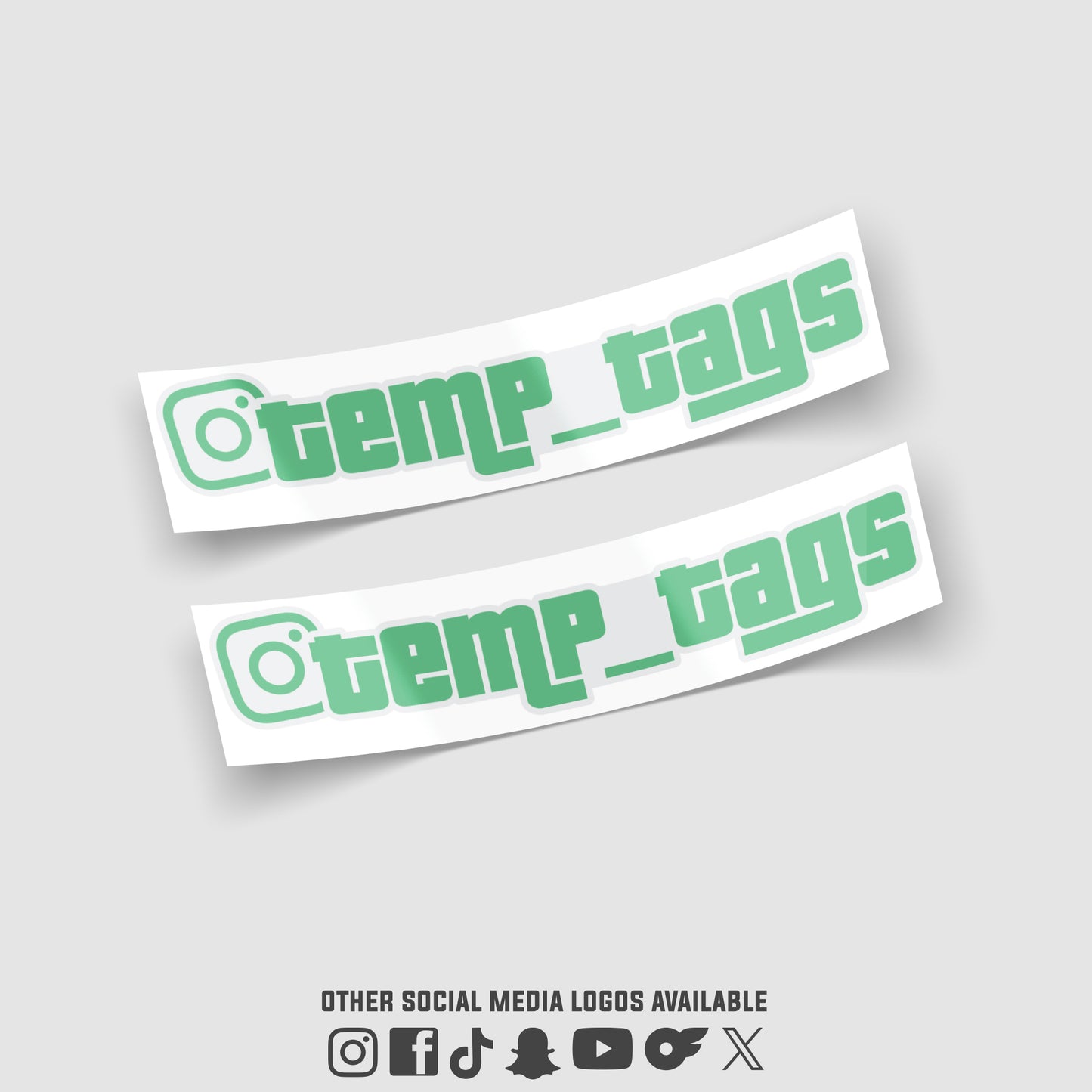 Social Media Temp Tags – LocoLow
