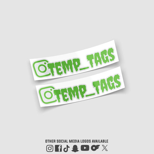 Social Media Temp Tags – Drips