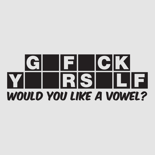 Would You Like A Vowel