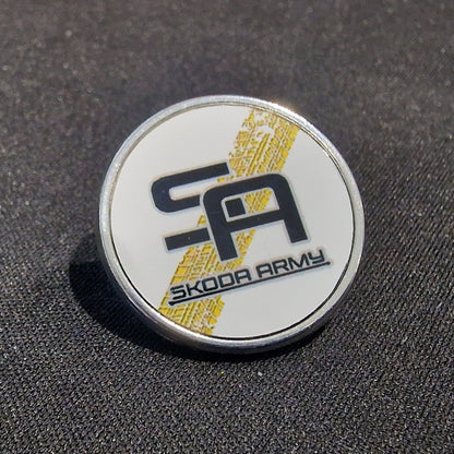 Skoda Army Pin Badge