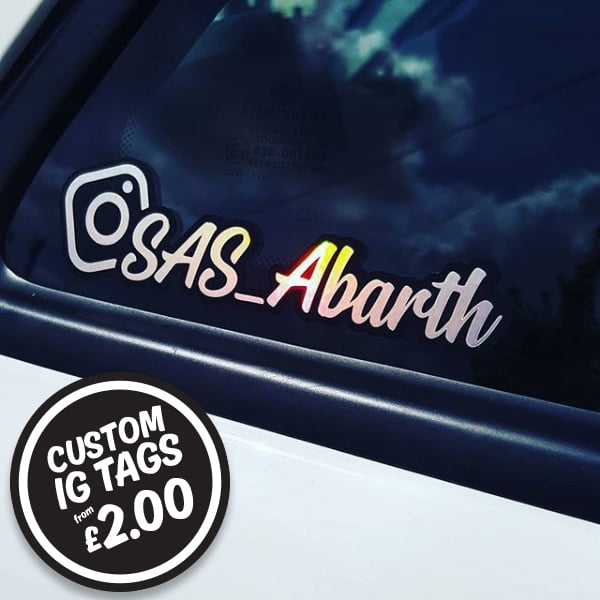 custom car tags