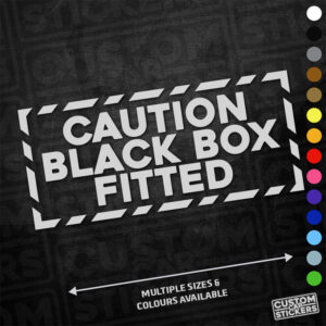 Caution - Black Box Fitted