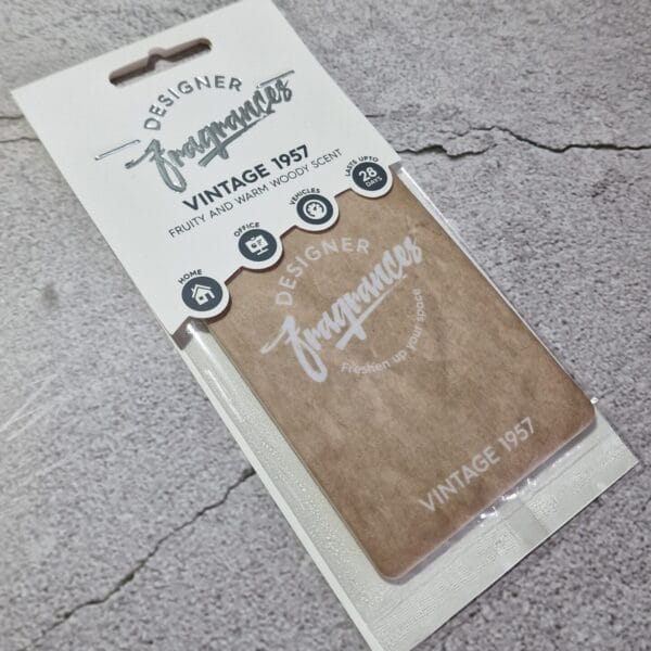 Designer Fragrances - Vintage 1957 Air Freshener