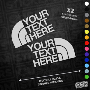 Your Text Here - 2 Pack (Customisable)